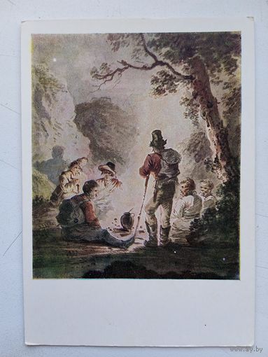 Орловский. Польские повстанцы ночью. 1810-е