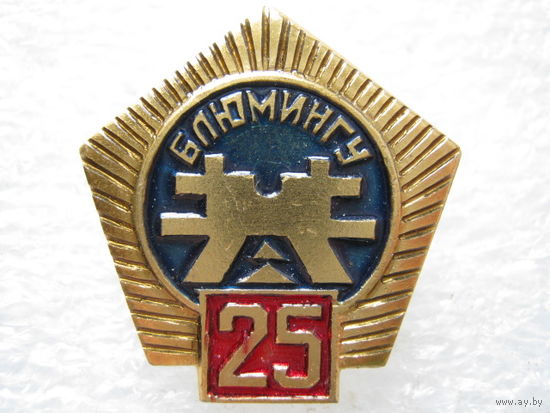 Блюмингу 25 лет.