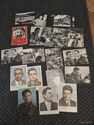 Открытки космонавты СССР