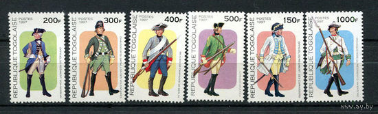 Того - 1997 - Военная форма - [Mi. 2551-2556] - полная серия - 6 марок. MNH.