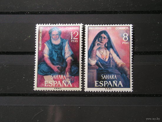 Испанская Сахара 1972 Живопись