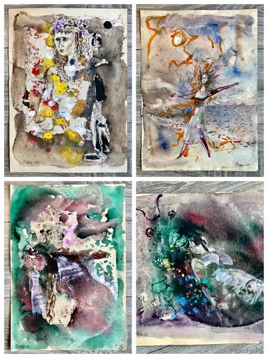 А.Мара (А.А.Марочкин). Акварели