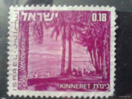 Израиль 1971 Стандарт, ландшафт 0,18 Мизель-1,8 евро гаш