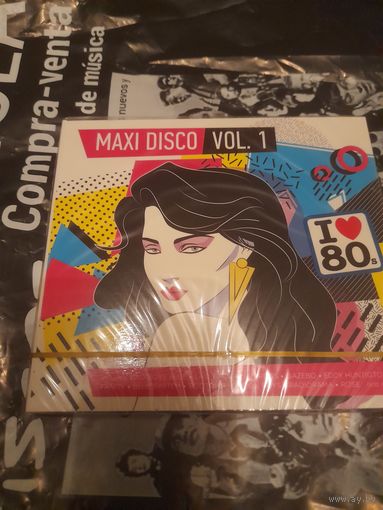 Various artists "MAXI DISCO VOL.1. I LOVE 80s" 2CD 2018