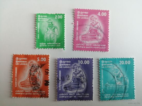 Шри Ланка 2001. Барабанщики