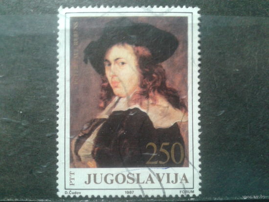 Югославия, 1987.Николас Рубенс; Питер Пауль Рубенс, фламандский художник