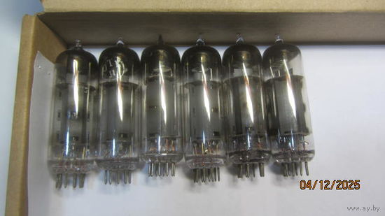 Лот радиоламп 6П14П-К (6 шт.)