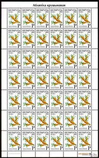 Беларусь 2004 #537. Лист Облипиха крушиновидная (42Р)