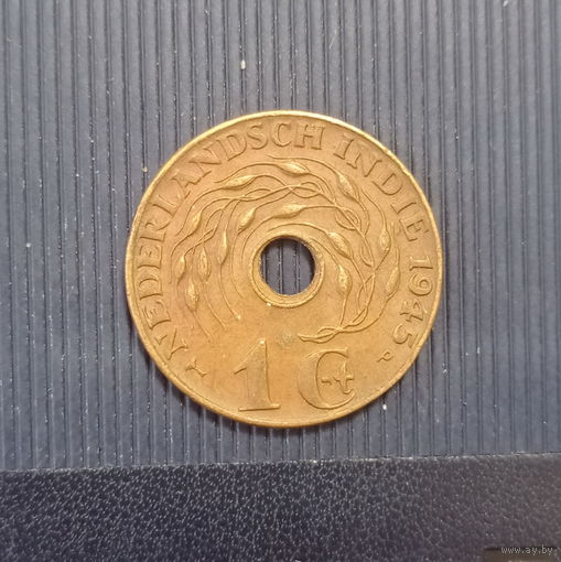 Нидерландская Индия 1 цент 1945 год