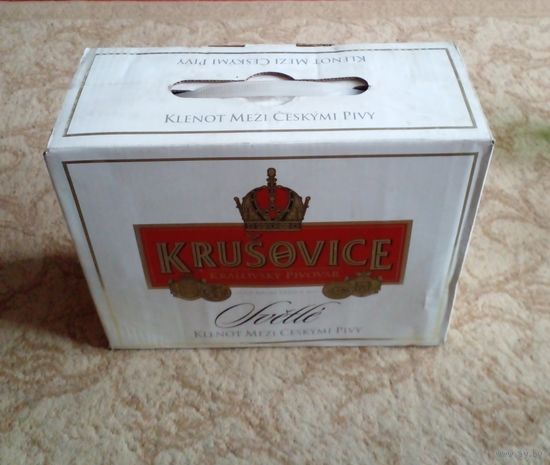 Ящик под пиво KRUSOVICE Чехословакия 2001 г.