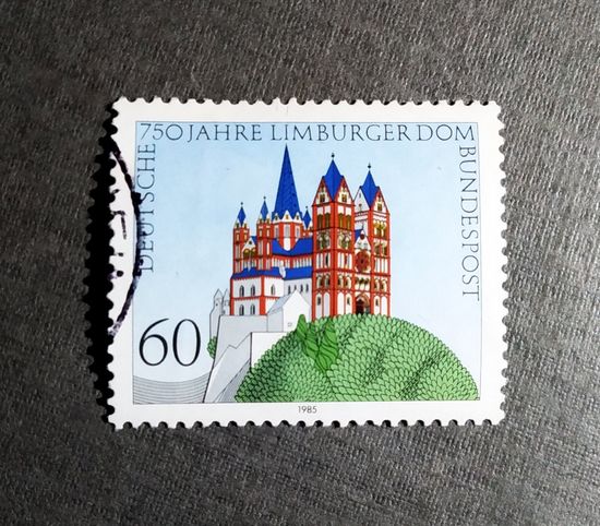Марка Германия 1985 год 750 лет замку в Лимбурге