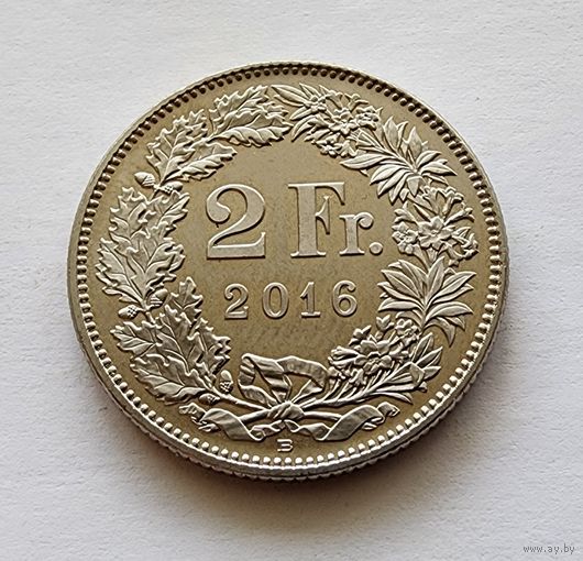 Швейцария 2 франка, 2016