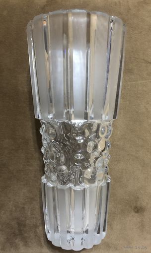 КРАСИВАЯ ВАЗА! Хрусталь. Аствацатурьян. 25 см. БЕЗ ТОРГА! Без дефектов.