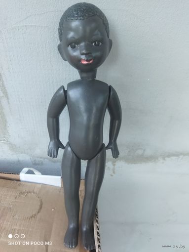 Кукла Негритёнок, СССР,не частая игрушка,, всё Отлично.