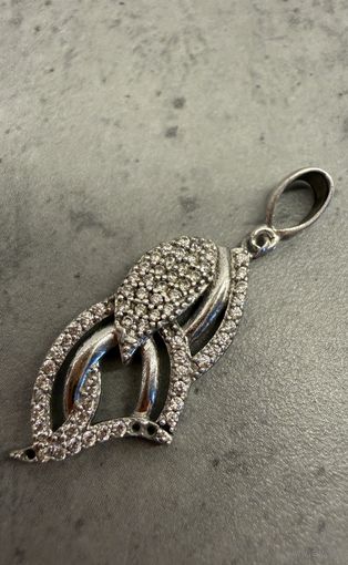 Подвеска СЕРЕБРО 925 пр. (24).  Распродажа коллекции!!!