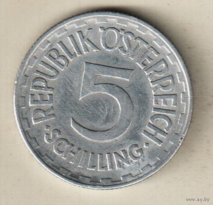 Австрия 5 шиллинг 1952