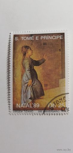 Сан Томе и Принсипи 1989. Рождественские Картины