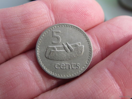 Фиджи.5 центов.1987. С 20 копеек. Распродажа коллекции. Смотрите другие лоты.