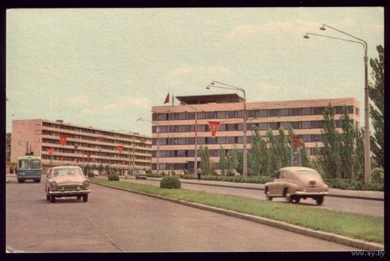 1969 год Запорожье Новые здания на Ленинском проспекте