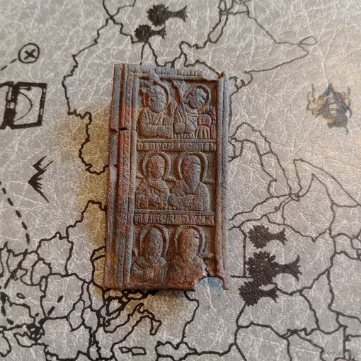 Створка складня старинная