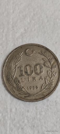 Турция 100 лир 1988