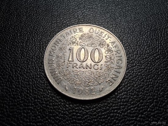 Западная Африка 100 франков 1982