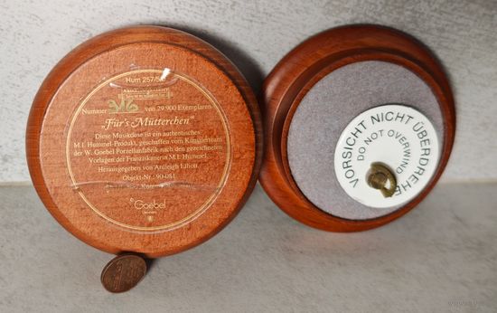 Gobel музыкальная деревянная шкатулка