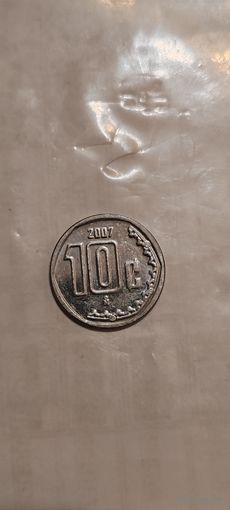 Мексика 10 цент 2007