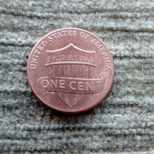 Werty71 США 1 цент 2016 D