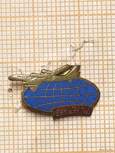 Знак Аэрофлот, самолёт.
