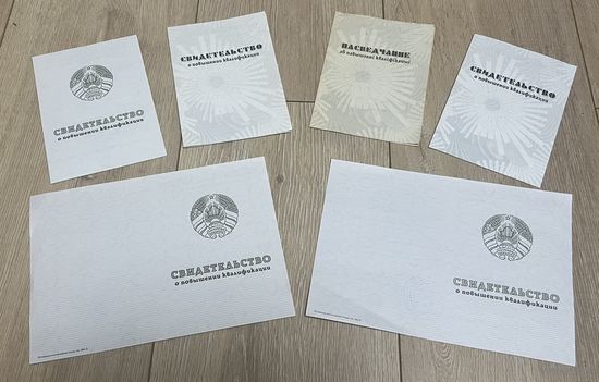 Свидетельство (диплом) о повышении квалификации (ИПК-курсы)