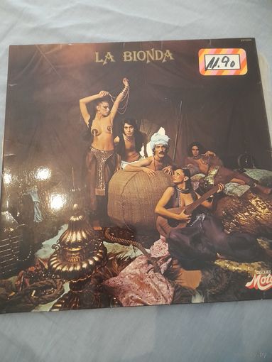 LA BIONDA  " LA BIONDA " 1978 LP GATEFOLD,FRANCE MOTORS 2473204 NM/EX-