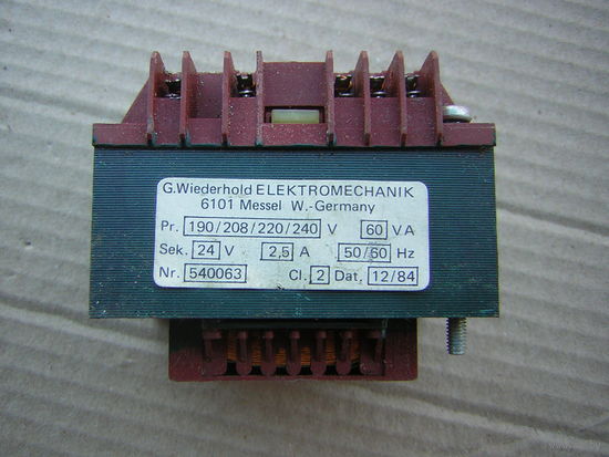 Трансформатор 24V 2,5А
