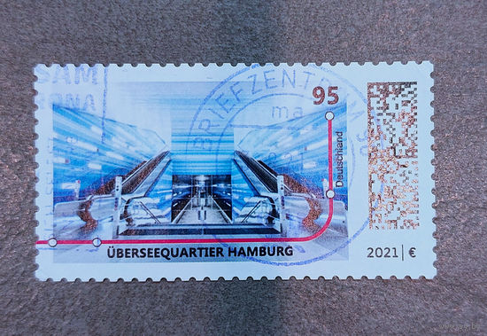 Германия 2021. Метро Гамбурга