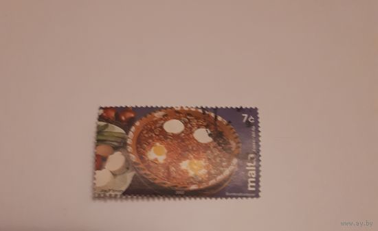 Марка Мальты - Еда 2002г.