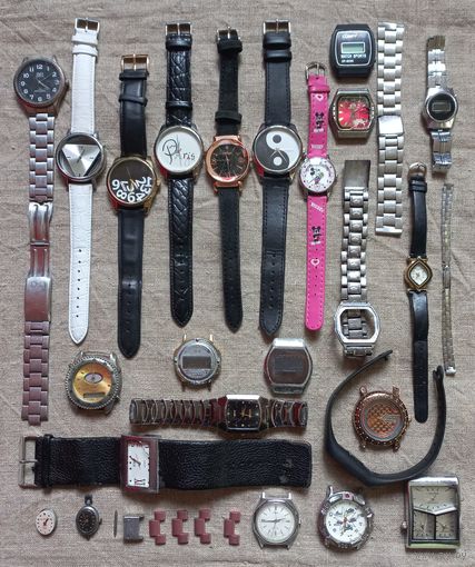 Часы части часов браслеты цена за всё