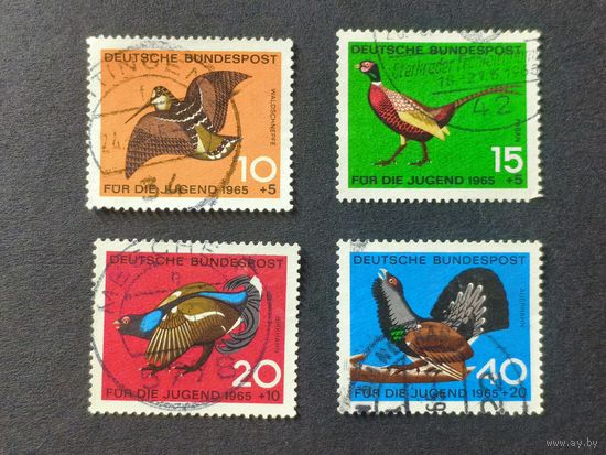 Германия 1965. Птицы. Полная серия