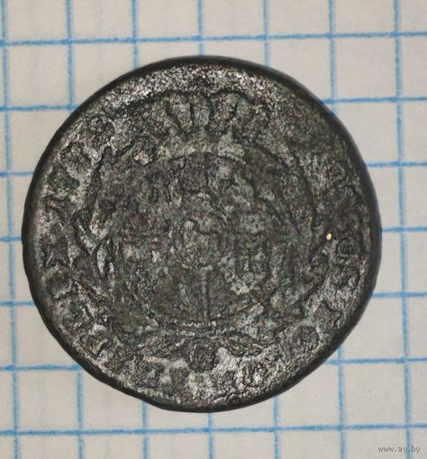3 гроша Понятовского 1772, нечастая, на ревесре "Grossus"