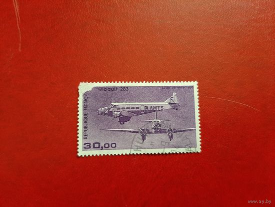 Авиапочта 1986 год Франция