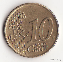 10 евроцентов 2000 год
