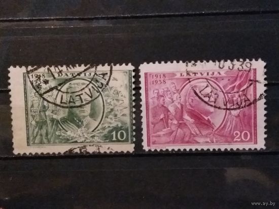 ЛАТВИЯ 1938г. Гаш.
