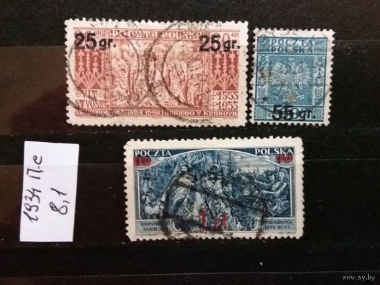 ПОЛЬША 1934г. НАДП. Полная серия. Гаш.