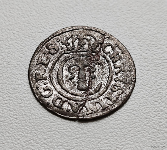 Солид 1645г. Кристина Ваза, Рига, лот треб-5