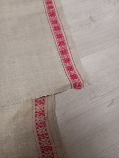 Домотканая намитка старинная,  лён