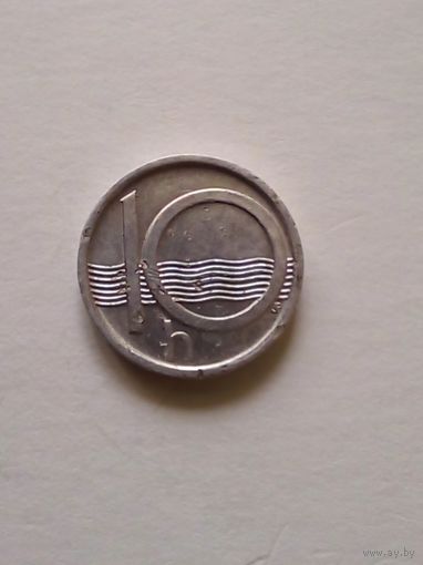 Чехия.10 геллеров 2000 г.