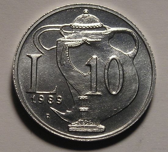Сан-Марино, 10 Лир 1989