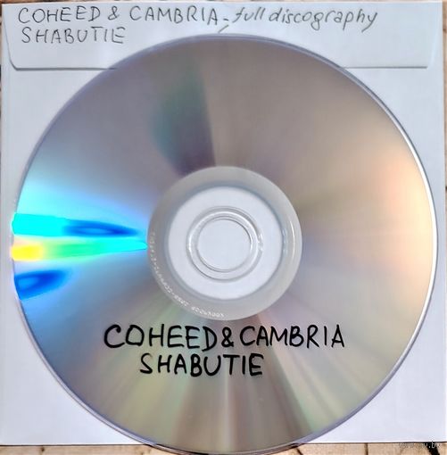 DVD MP3 COHEED & CAMBRIA, SHABUTIE полная дискография (Progressive rock) - 1 DVD
