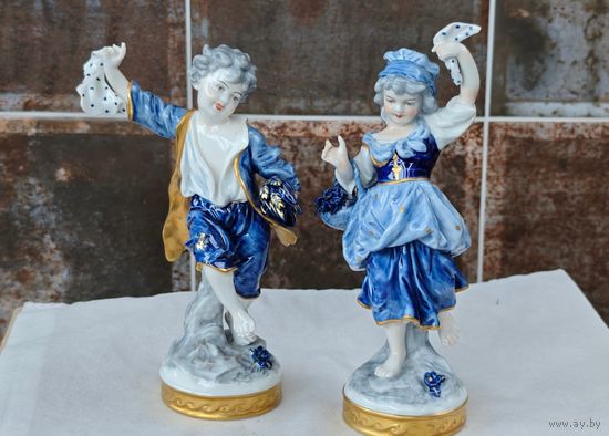 Статуэтки Volkstedt танцующая пара