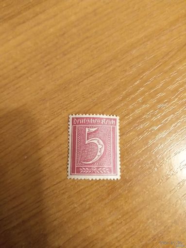 Германия Рейх след от лёгкой наклейки (1-3)