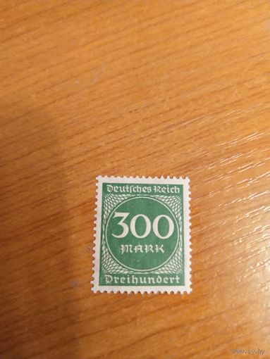 1923 Германия Рейх чистая лёгкая наклейка  (2-3)